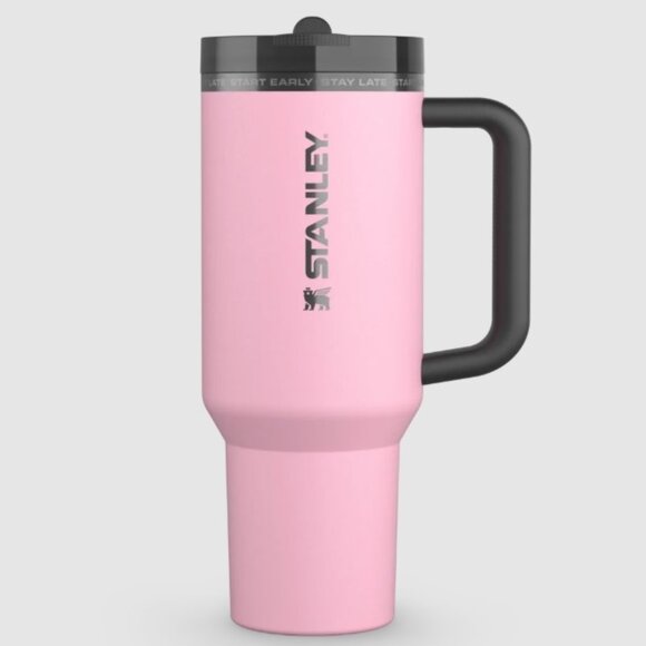 The Messi x Stanley Quencher ProTour Flip Straw Tumbler 40 OZ GOAT Pink NIB - Picture 2 of 10